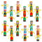 DPKOW Christmas Crackers Boxes Christmas Nutcracker Gift Boxes, 12pcs Nutcracker Soldier Treats Boxes Christmas Party Favour Boxes Candy Snacks for Christmas Xmas Birthday Party Crackers Supplies DIY