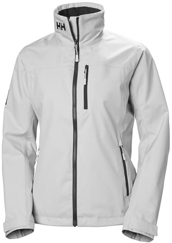 Helly-Hansen Women's Crew Jacket 2.0, 853 Grey Fog, Large