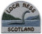 Loch Ness Monster – Nessie – Schottland – Magnetische Rückseite – bestickter Aufnäher/Abzeichen/Emblem