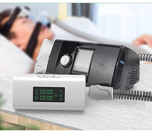 ZWWLXSD-CZ CPAP-Sterilisator, tragbares Mini-CPAP-Reinigungs- und Desinfektionsgerät mit LED-Anzeige, CPAP-Reinigungsgerät, Sterilisationswerkzeug for CPAP-Gerät, Trachealmaske, Maske