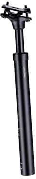 BBB Cycling CandlePost Sattelstütze mit Verstellbaren Federung Bike Seatpost Suspension Seat Post Saddle Pole for Roadbike, MTB and E-Bike | 27.2mm Seatpost 350mm - Black - BSP-44