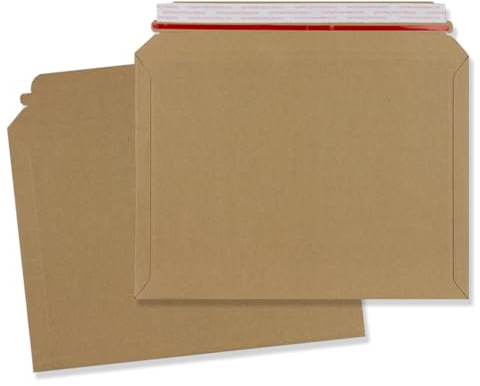 Versandtaschen aus Karton – Format A4 – 234 mm x 334 mm (100)