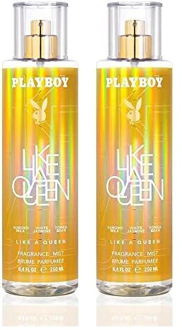 Playboy Like a Queen Body Mist 250ml (Packung mit 2)