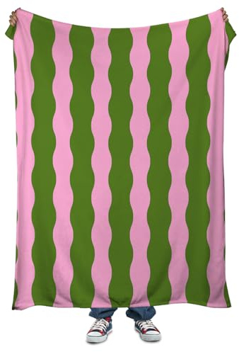 Fchen art Dopamin-Überwurfdecke, weiches Fleece-Flanell, leicht, gemütlich, warm, für Sofa, Stuhl, Bett, Camping, Picknick, Mädchen, Frauen, Geschenk, Dekoration, 75 x 100 cm