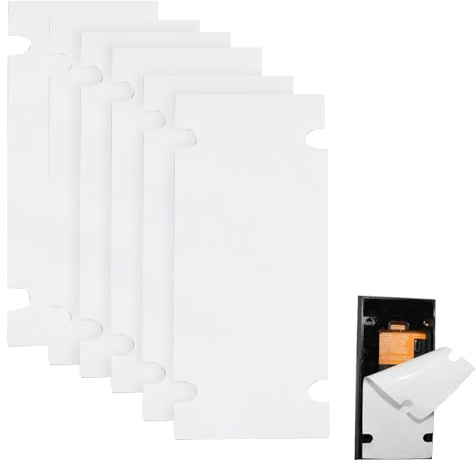 LYhsmg 6 Pack No-Drill Doorbell Mount, Anti-Theft Adhesive Holder with Heavy Duty Double Sided Tape, Compatible with Ring Battery Video Doorbell, Renter Friendly for Apartment & Home