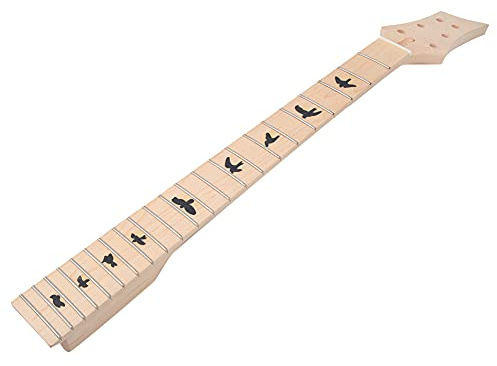 Cryfokt Ahornholz-Gitarrenhals mit 22 Bünden Als E-Gitarren-Ersatz, Robust und Resonant, Professionelle Herstellung, für Gitarren-Enthusiasten