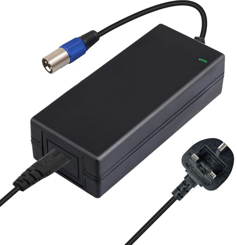 29.4V 2A XLR Charger for 24V Lithium-Ion Battery – Electric Wheelchair & Mobility Scooter Battery Charger