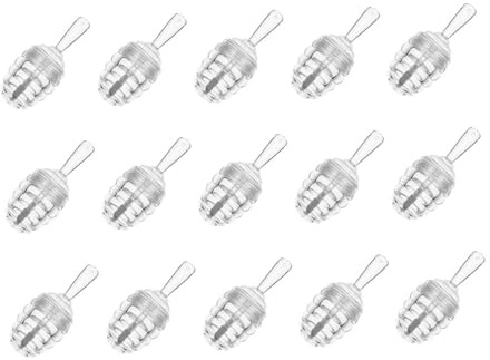 Tube de Gloss à Lèvres de Pots Miel, Lot de 15, Plastique | Réutilisable et Rechargeable, Format Portable, pour Usage Quotidien et Déplacements