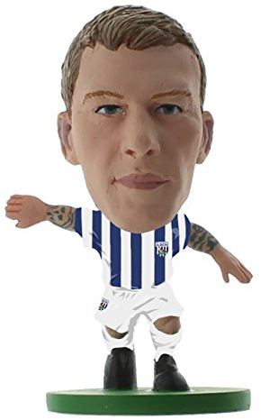 SoccerStarz soc931 Classic West Brom James S. McClean Home Kit
