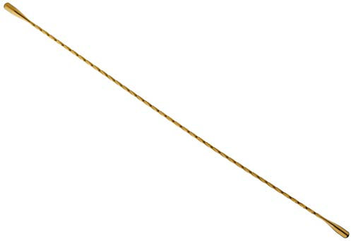 Barfly Double End Stirrer 17, Stainless Steel, Gold, 0.8 x 0.8 x 42.3 cm