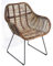 Fair-Shopping Stuhl Wohnzimmerstuhl Esszimmerstuhl 88x66x66cm Bambus 800832