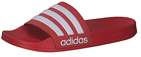 adidas Unisex Adilette Shower Schlappen, Scarlet Ftwr White Scarlet, 43 EU