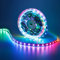 GOMING 5V WS2812B Adressierbar LED Streifen 5M 300LED 5050SMD Flexible Weiß PCB RGB LED Strip Traumfarbe IP20 Nicht Wasserdicht LED Band für Zuhause Party(Controller und Netzteil Nicht Enthalten)