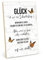 TypeStoff Holzschild mit Spruch – Schmetterling – im Vintage-Look mit Zitat als Geschenk und Dekoration zum Thema Glück - HS-00988