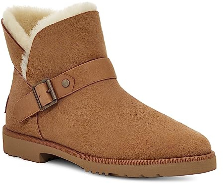 UGG Damen Romely Kurze Schnalle Mode-Stiefel