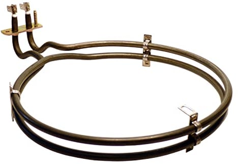 Place4parts Compatible Fan Oven Element for Bosch Neff Siemens 2500W ONE STUD 2 TURN 083517