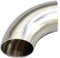 RCCT 1,75 Zoll Edelstahl Rohrbogen 90 Grad – SS304 Mandrel Bend Ø45mm – Auspuff Schweißbogen – Poliert – 1.75 Exhaust Elbow(90Degree, 1.75Inch(1,75 Zoll))
