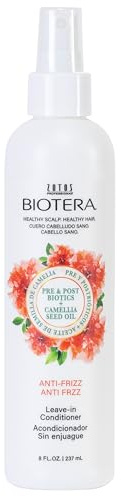 BIOTERA Anti Frizz Leave-in Conditioner | Extra Conditioning & Defrizzing | Frizzy or Unruly Hair | Vegan & Animal Test Free | Paraben Free | Color-Safe | 8 Fl Oz