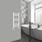 Warmehaus Radiador de toallero recto para baño (600 x 300 mm), color blanco