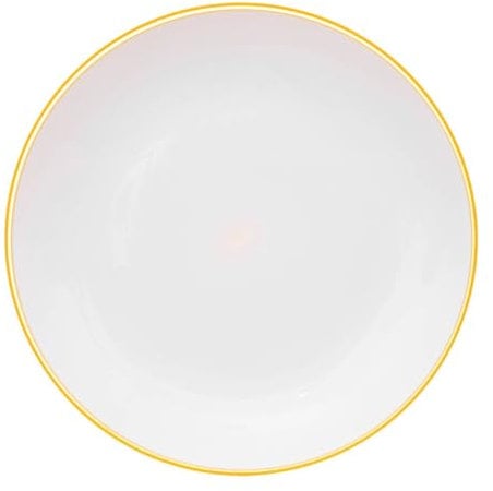 5 five simply smart FIVE24-179789G 5five Mustard Yellow Square Plate 25 cm, Plastic