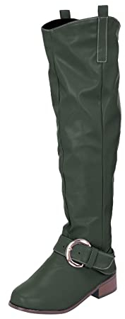 Stivali Alti Fucsia Stivali Alti Donna Tacco Stivali Moto Donna Estivi Stivali Donna Estivi Alti Stivali con Tacco Traforati Ciabatte Donna casa Sandali Bianchi a-Verde 37
