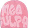 GFLPO Damen Beanie Mütze Beanies Y2k für Damen Herren Beanie Skull Hat Y2K Strickmütze MEA Grafik Wintermütze Warme Strickmütze (Rosa), Pink, Einheitsgre