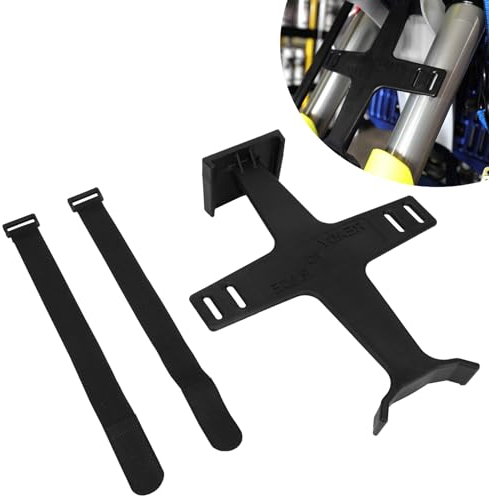 Support Fourche Avant Moto,Bloque Fourche Transport Moto,Support Suspension Protection Fourche pour Motocross Supermoto Enduro Pit Bike-Noir