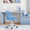 FurnitureR Home Office Stuhl Ergonomischer justierbarer Höhendreher Rolling Computer Executive Stuhl für Home Office ArbeitszimmerCandy Blau