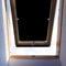 Ygann Dachfenster Rollo Thermo Sonnenschutz Verdunkelungsrollo für Dachfenster UV Schutz mit Saugnäpfe ohne Bohren ohne kleben (Schwarz,92x96cm)