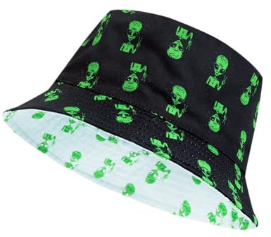 Lunukopi Fischerhüte Lustig Bucket Hat Unisex Sonnenhüte Für Faltbar Fischerhut