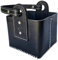 Matera Premium 100 % Leder für Matte und Thermosflasche, Picknickkorb, ideal für Auto oder Strand, Balibetov, Schwarz