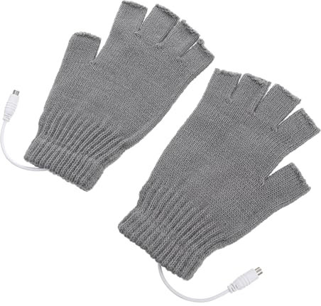 BCOATH 1 Paar USB beheizbare Handschuhe Schreibhandschuhe Laptop-Handschuhe USB beheizte Handschuhe Heated Gloves Handschuhe für Männer Handwärmer Winter händewärmer Winterhandschuhe Garn
