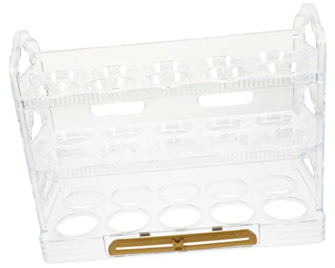 RORPOIR Egg Storage Box Multi-layer Refrigerator Egg Rack Holder for Kitchen Desktop Reusable