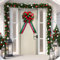 Chexin Große Weihnachtsschleifen, Große Merry Christmas Schleife für Auto,Riesen Geschenkschleife-XXL 45cm,Merry Christmas Car Bow,Rot Grün Schleife für Weihnachtsdeko Weihnachtsbaum Kranz Neujahr DIY