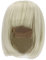 Puppenperücke, Gerader Pony, Schulterlang, Kurzes Haar, Weiche Fasern, Leicht zu Schneiden für 1/3 BJD (Matcha-Grün)