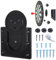 Dart Board Bracket Hanging Dartboards, Professional Dart Board Accessories Includes Dartboard Bracket, Screws, Wall Hanging Hooks and Tape Measure for Targets, Archery Games, Dartboards Device