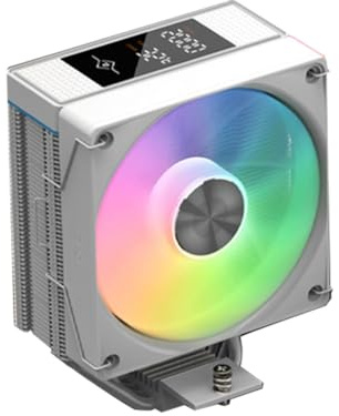 Koolenry CPU Cooler with 4 Heat Pipes Professional Digital Display Radiator- 250W4PIN CPU Air Cooler for LGA1700 AM4 AM5 B