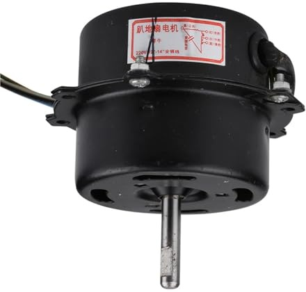 Moteur Electrique,Small Dc Motor Moteur de ventilateur électrique 12 pouces - à tête rotative for sol 220 V Longueur l'axe 35 mm