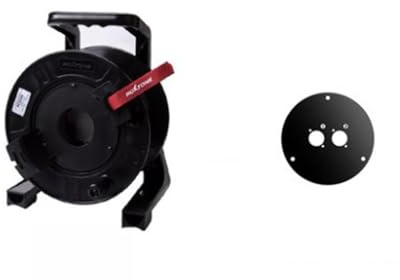 Kabeltrommel PCD235 Tragbare e Rolle for Glasfaser panzerte DVI CPRI-Netzwerk-signalrolle Aufwickelvorrichtung aus Kunststoff leer(Panel 140-2)