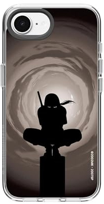 RhinoShield Clear Hülle für MagSafe für iPhone 17e / 16e | Naruto Shippuden Starker Magnet, Anti-Vergilbung, transparent, hohe Klarheit, stoßfest, Fallschutz nach Militärstandard