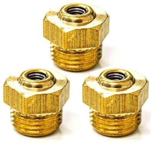 jpshop Valvole di Sicurezza per Moka, 3 Pezzi, Filetto M8 da 8mm | Universale