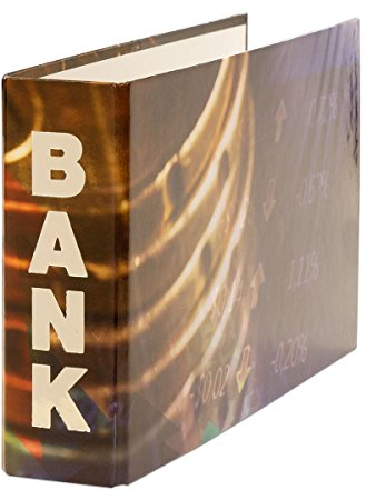 Bankordner / 140x250mm / für Kontoauszüge / Motiv: Geldmünzen