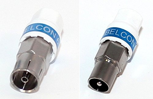 Cabelcon IEC Self Install Stecker (Buchse+Stecker je 1 Stk, IECF + IECM)