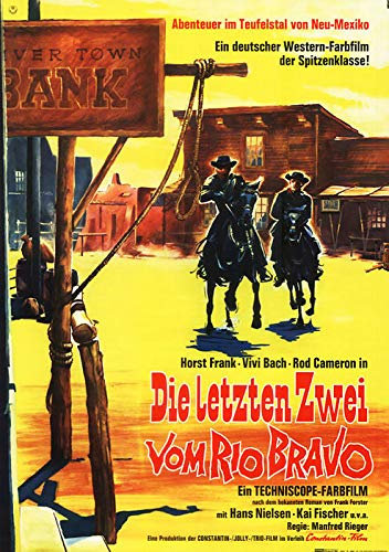 Die letzten Zwei vom Rio Bravo (1964) | original Filmplakat, Poster [Din A1, 59 x 84 cm]