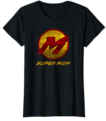 Super Mom ! Beste Mama Cool-e-s Superheld-en Mutter-Tag Mami T-Shirt