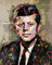 John F. Kennedy – Wanddekoration Kunstdruck – 20,3 x 25,4 cm, ungerahmt