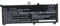 vhbw Akku kompatibel mit Schenker XMG Core 15, 15 GK5CP6V Notebook (7100mAh, 11,4V, Li-Polymer)