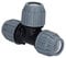 STEMAX-Wassertechnik: PP-Klemmverbinder, T-Stück 90° klemm x klemm x klemm, PN16, Trinkwasserzertifiziert, DVGW (32mm x 32mm x 32mm)