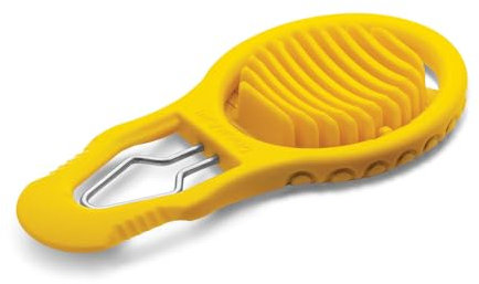 Dreamfarm Eggler | Eierschneider, Eieröffner, Eierschäler Multitool | Zum Aufschlagen, Schälen und Schneiden von hartgekochten Eiern | BPA frei | Eierschneider spülmaschinenfest