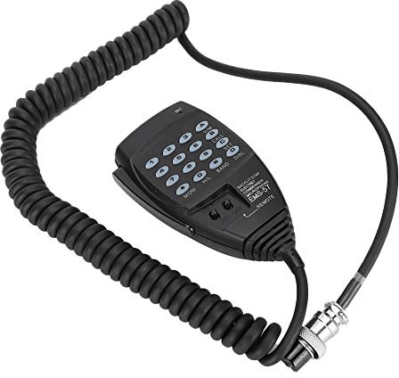 VBESTLIFE EMS‑57 DTMF 8Pin Microfono a Mano con Tasto PTT per Alinco DR-03T DR-06T Dr‑135 Dr‑235 DR-425T Dr‑435 Dr‑635 DX-70T DX-77T DX-SR8T DX-SR8E